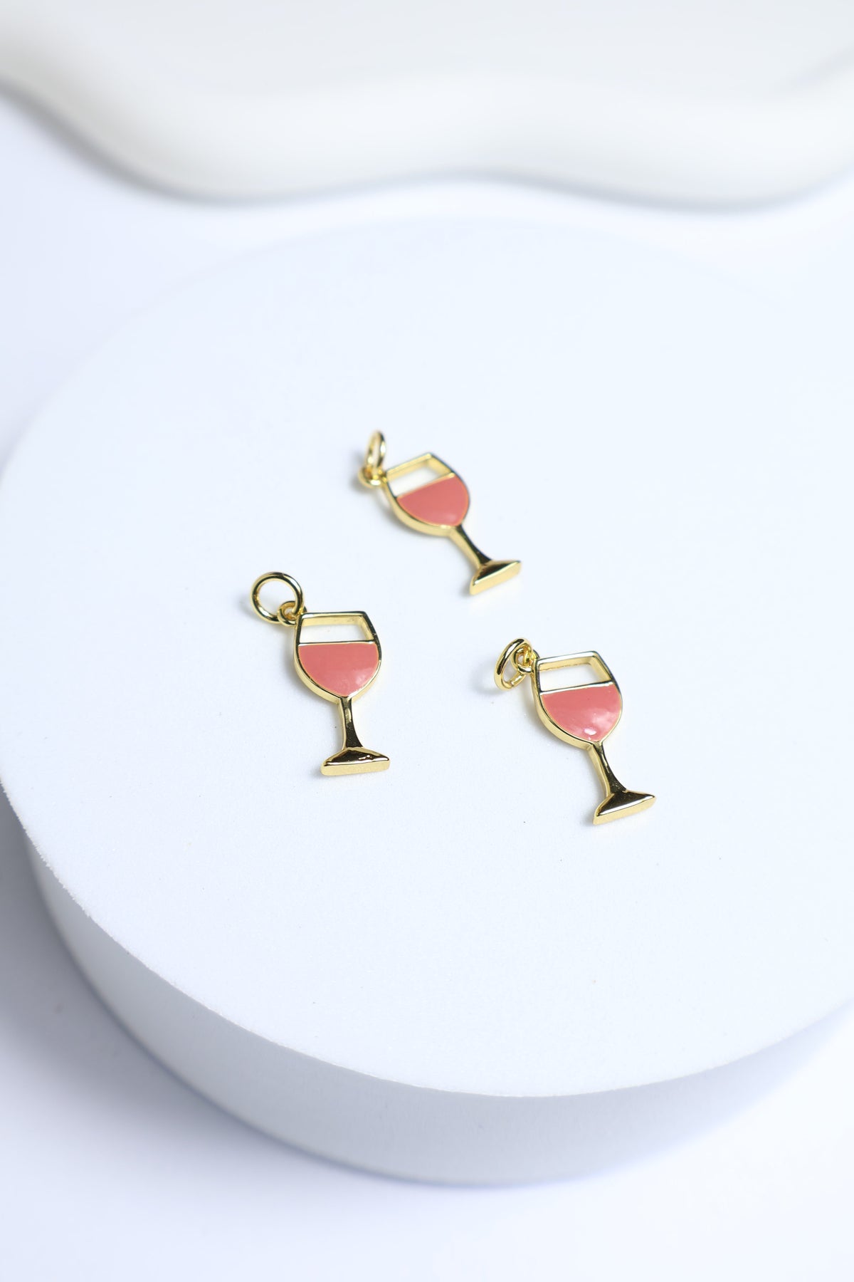 Pink Cheers Charm