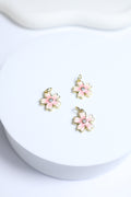 Pink Daisy Charm