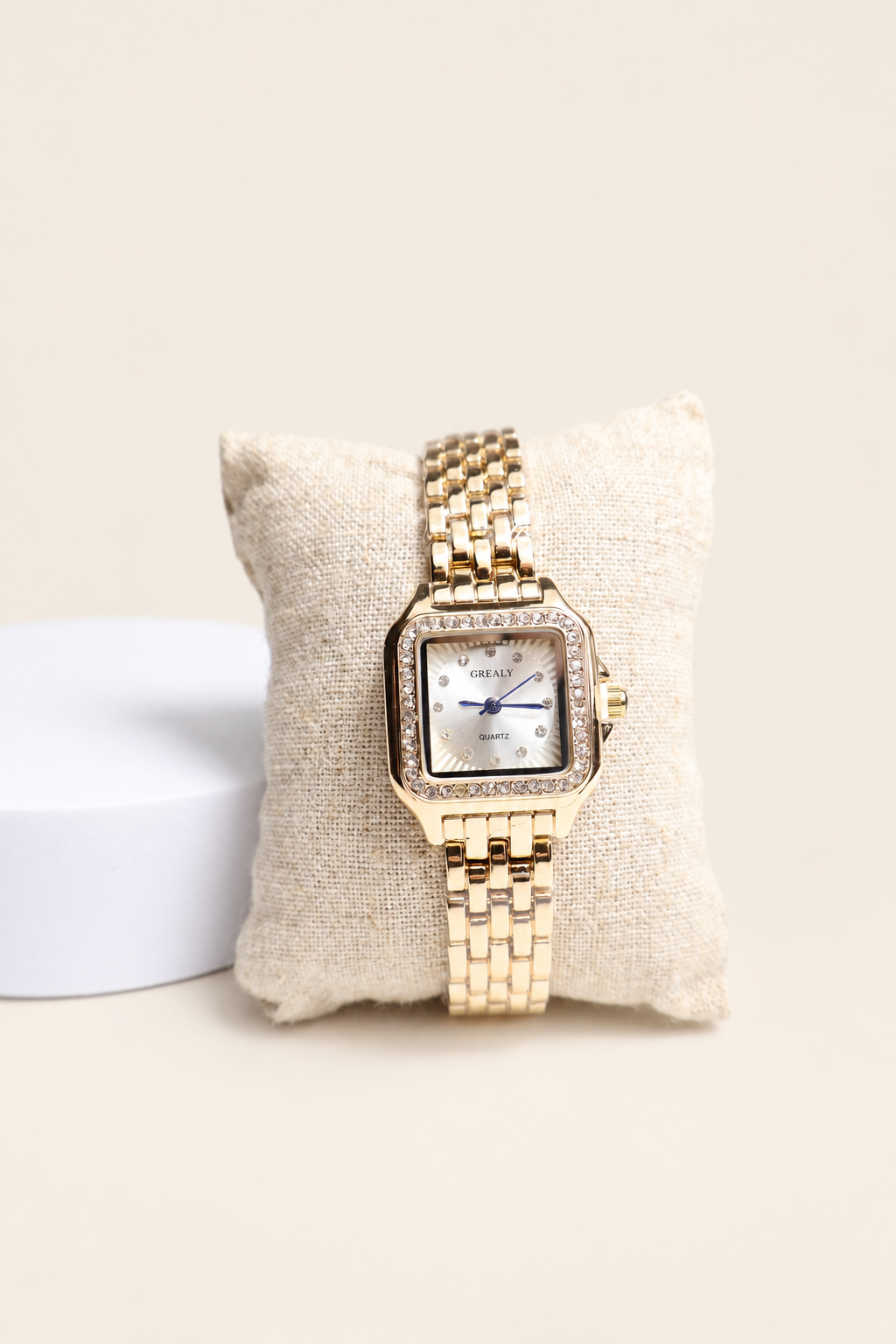 Vintage Diamond Glow Watch